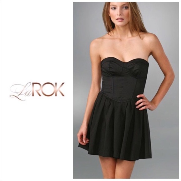 LaRok Dresses & Skirts - LaROK Black Mini Dress